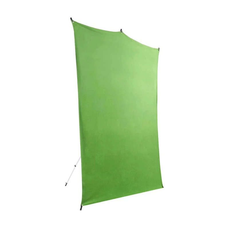 Fond de voyage avec support 5' x 7' Vert Chroma