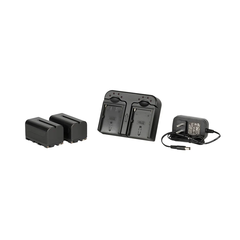 Chargeur Double avec 2 Piles NP-F750