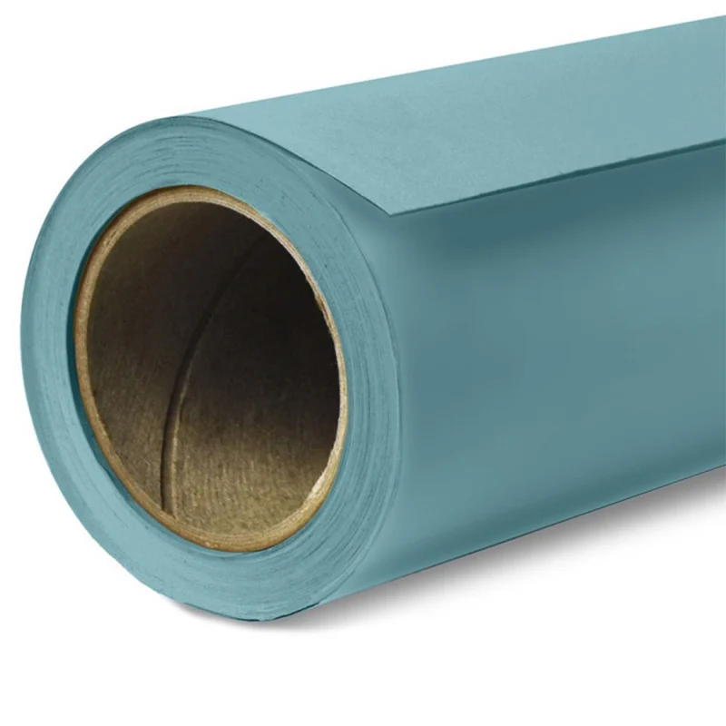 Rouleau de papier 86po x 36pi Bleu Ciel
