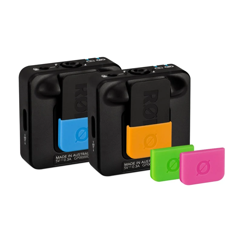 Ensemble d'identification COLORS 2 pour Wireless GO, GO II, Lavalier GO, SmartLav+