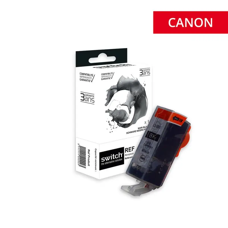 Canon 520 Cartouche Noir compatible équivalent à PGI-520, 2932B001 · Switch