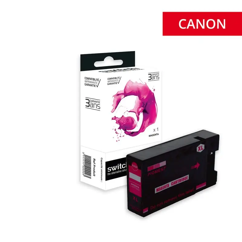 Canon 2500XL Cartouche Magenta compatible équivalent à PGI-2500, 9266B001 · Switch