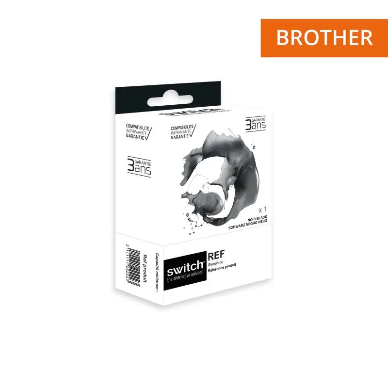 Brother 427XL Cartouche Noir compatible équivalent à LC427XLBK · Switch