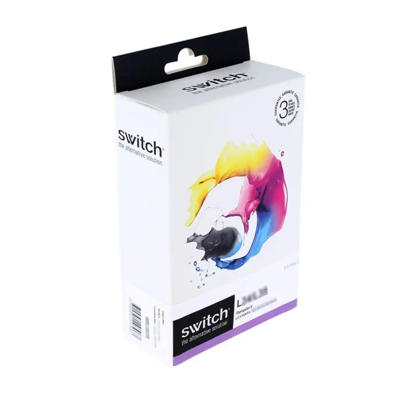 Lexmark 34/35 Cartouche Pack 4 Couleurs remanufacturé équivalent à 18C0034, 18C0035 · Switch