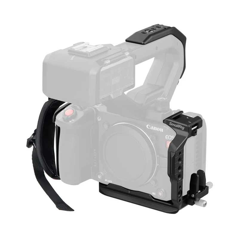 Cage pour Canon EOS C50 avec Poignée d'extension XLR