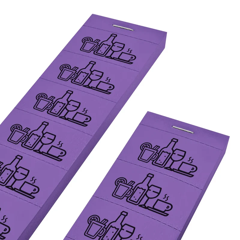 Carnet de tickets boisson sur bande - 1000 tickets