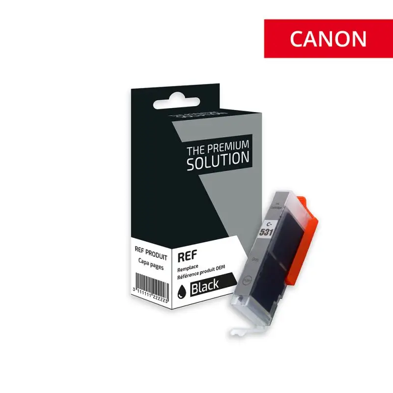 Canon 531 Cartouche Grey compatible équivalent à CLI-531GY, 6122C001
