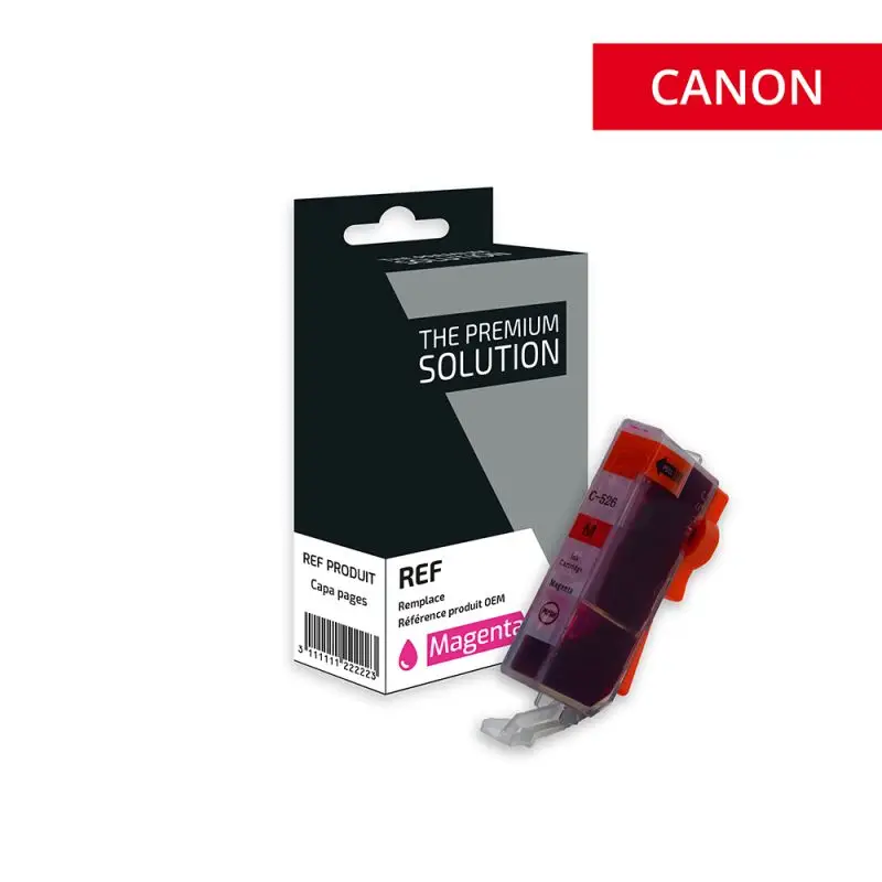 Canon 526 Cartouche Magenta compatible équivalent à CLI-526M, 4542B001