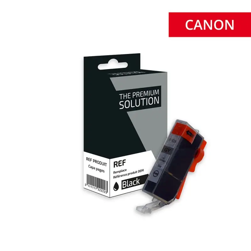 Canon 526 Cartouche Grey compatible équivalent à CLI-526GY, 4544B001