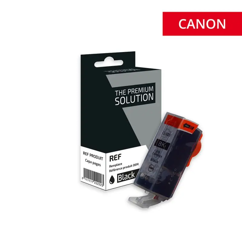 Canon 520 Cartouche Noir compatible équivalent à PGI-520, 2932B001