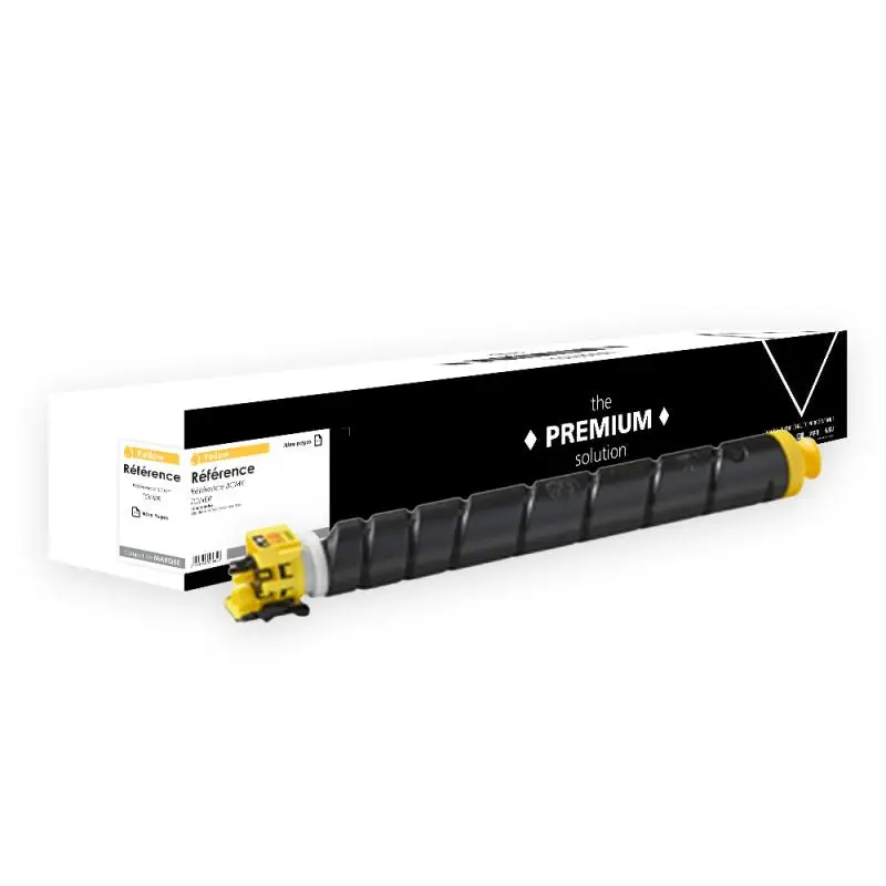 Triumph Adler 8511 Toner Jaune compatible équivalent à 1T02L7ATA0, CK-8511 Y