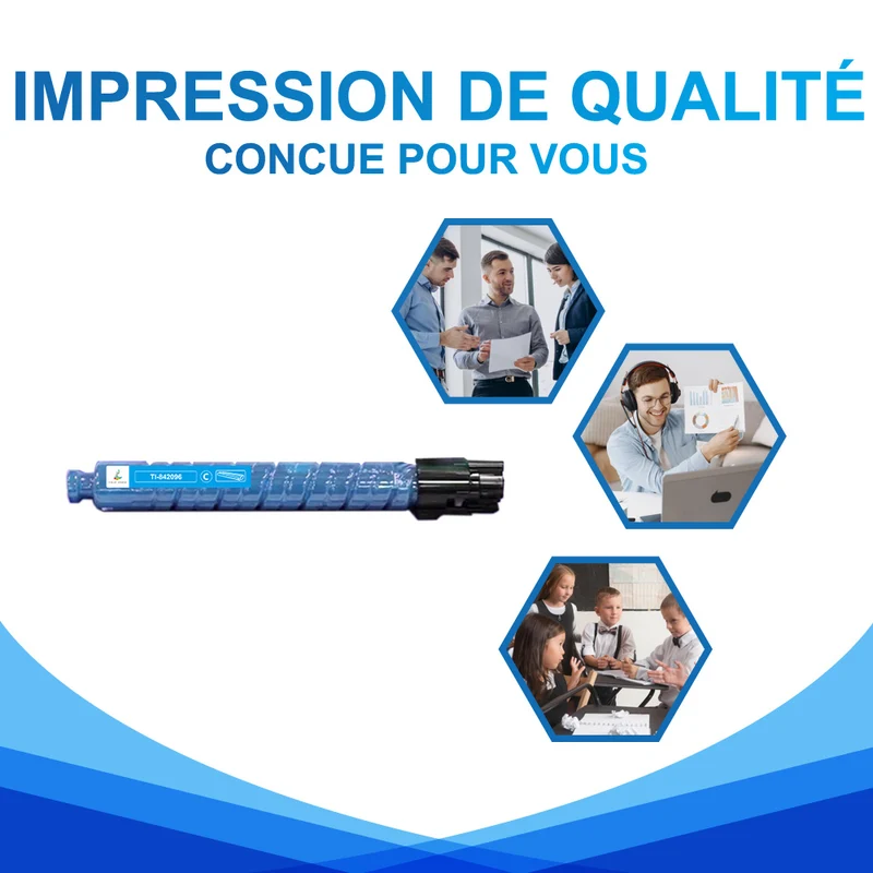 Compatible Ricoh 842096 Toner Cyan 6000 pages