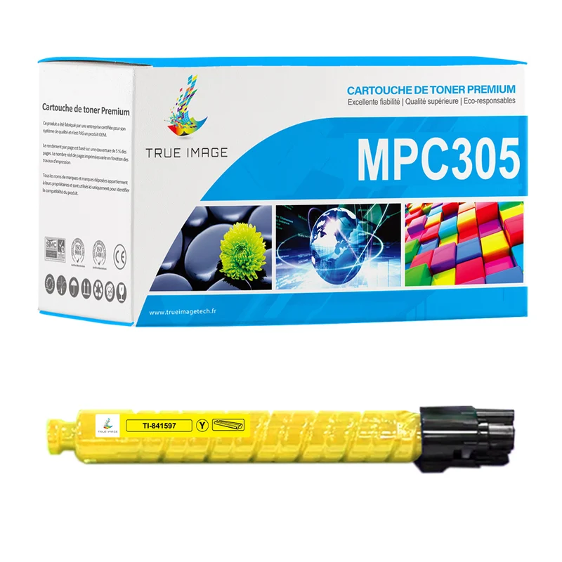 Compatible Ricoh 841597 Toner Jaune 4000 pages