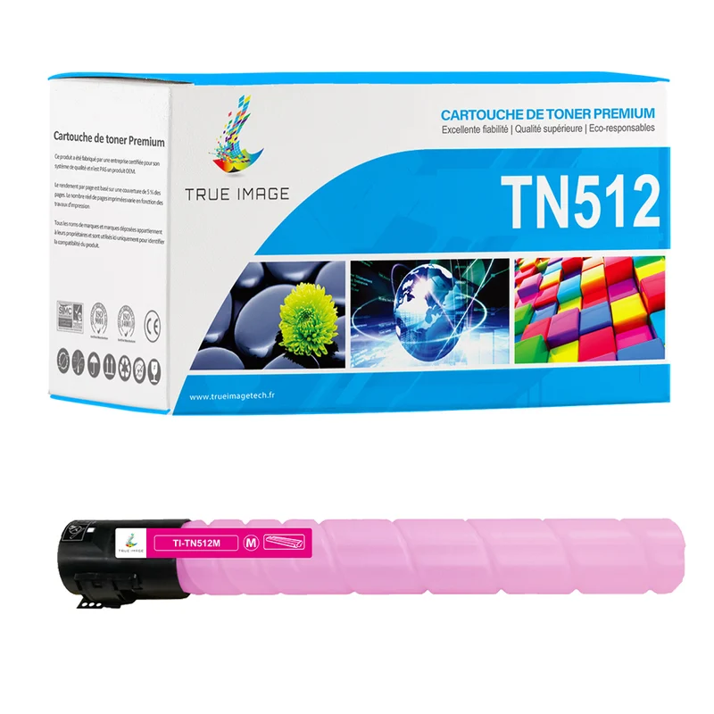 Compatible Konica Minolta TN512M Toner Magenta 25000 pages