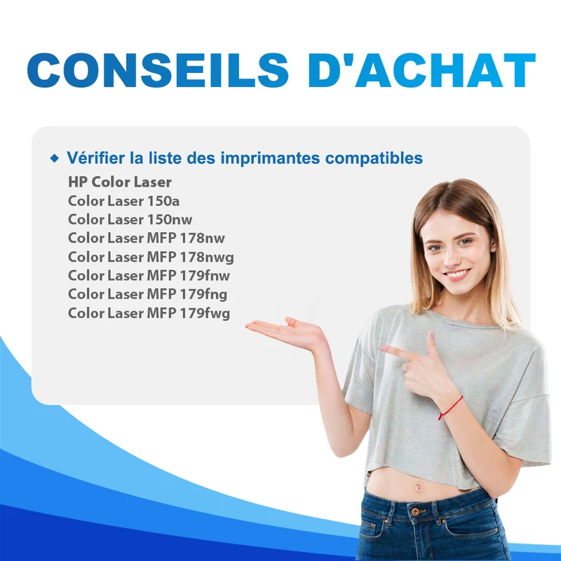 HP Color Laser 150a Toners Compatibles