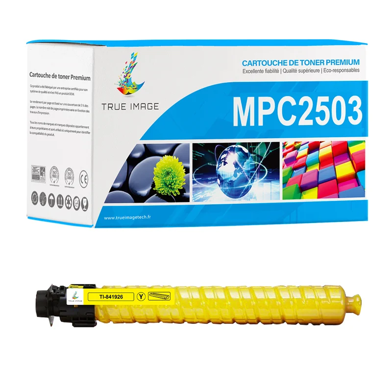 Compatible Ricoh 841926 Toner Jaune 9500 pages