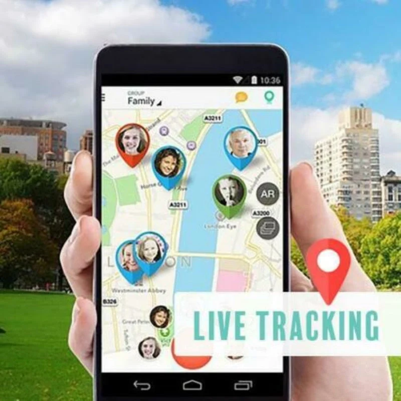 Mini Traceur GPS en Temps Réel pour Enfants et Animaux Domestiques