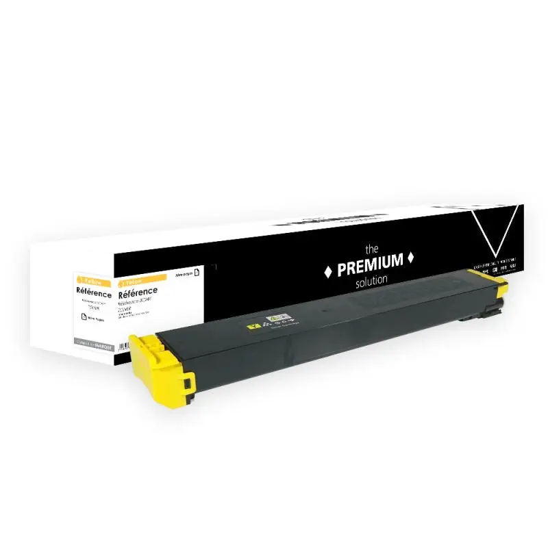 Sharp MX-36 Toner Jaune compatible équivalent à MX36 GTYA