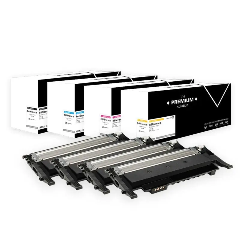 Samsung 406S Toner Pack 4 Couleurs compatible équivalent à CLT-K406SELS, C406SEL, M406SELS