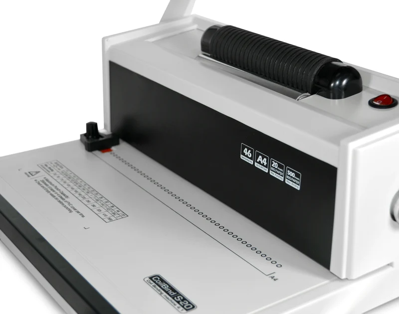 CoilBind S-20 Coil Punch & Binding Machine