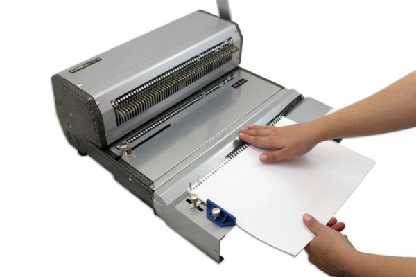 Akiles CoilMac-M + Manual Punch Coil Binding Machine