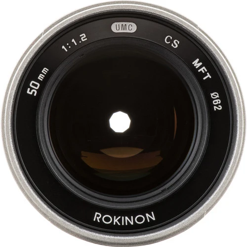 50mm f/1.2 pour Micro 4/3 (Argent)