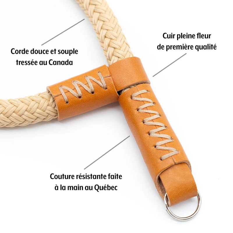 Courroie F1.8 pour poignet en corde (Tan)