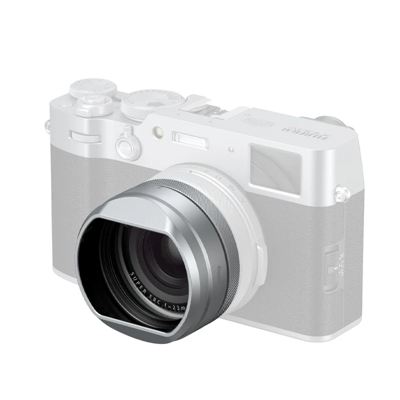 Ensemble Filtre UV avec pare-soleil Fujifilm X100VI (Argent)