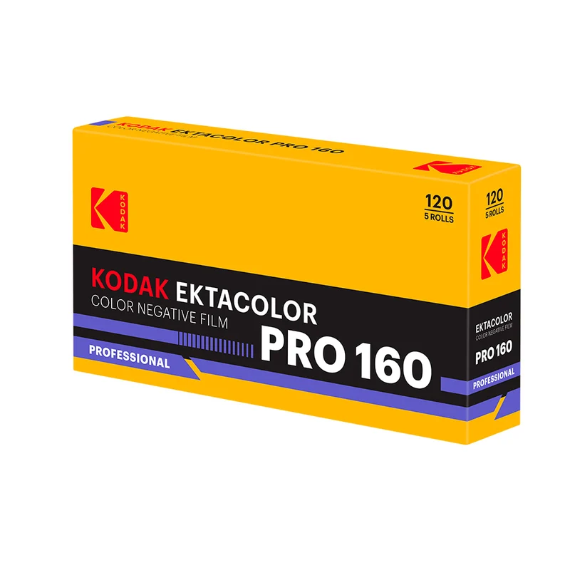 Film Couleur Ektacolor Pro 160 (Rouleau 120/Paquet de 5)