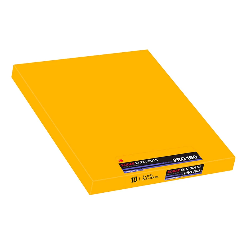 Film Couleur Ektacolor Pro 160 (8x10/10 Feuilles)