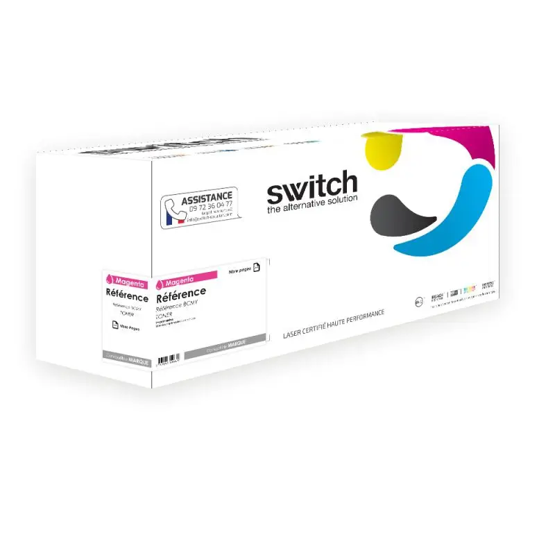 Kyocera Mita TK-570 Toner Magenta compatible équivalent à 1T02HGBEU0 · Switch