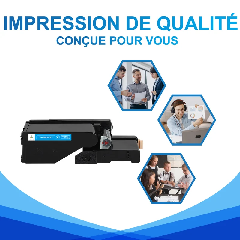 Xerox 106R01627 Toner Cyan Compatible | Xerox Phaser 6010/WorkCentre 6015