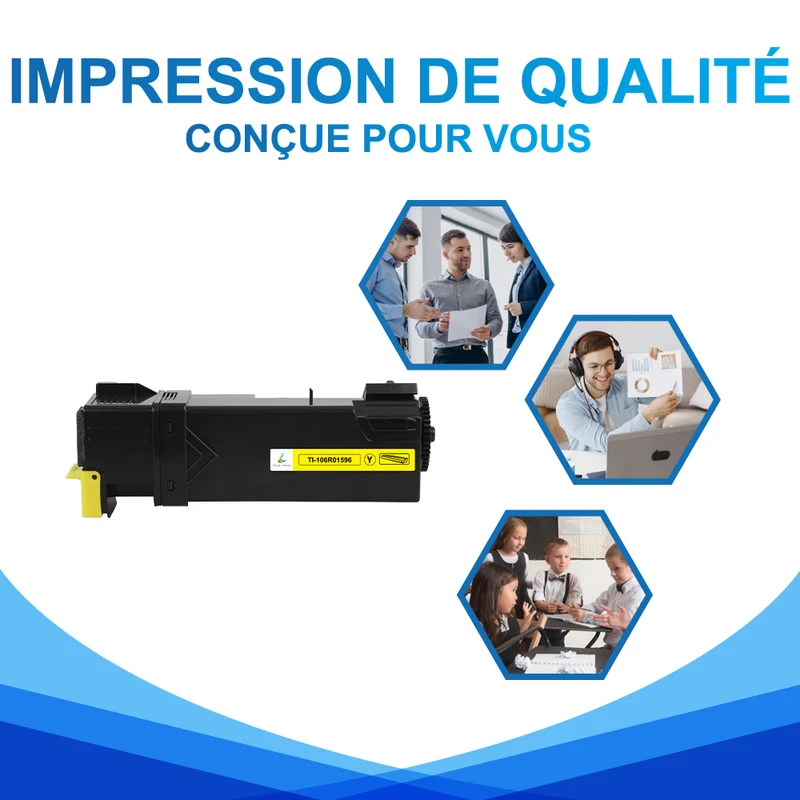 Xerox 106R01596 Toner Jaune Compatible | Xerox Phaser 6500