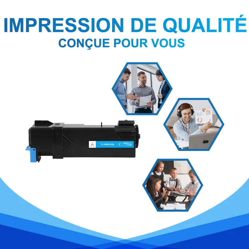 Xerox 106R01594 Toner Cyan Compatible | Xerox Phaser 6500