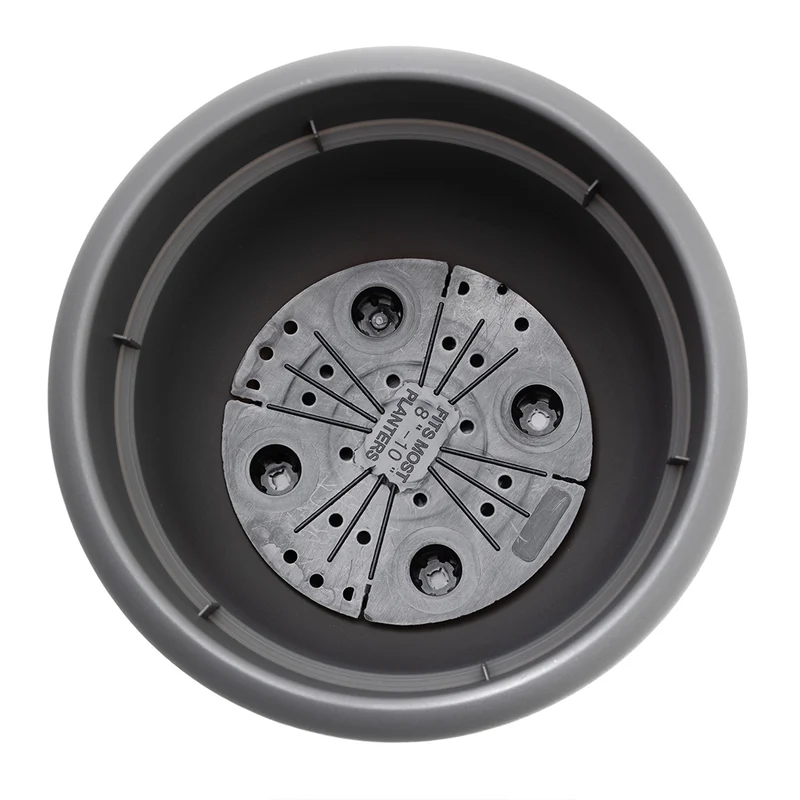 Bloem Ariana Self-Watering Planter in Charcoal
