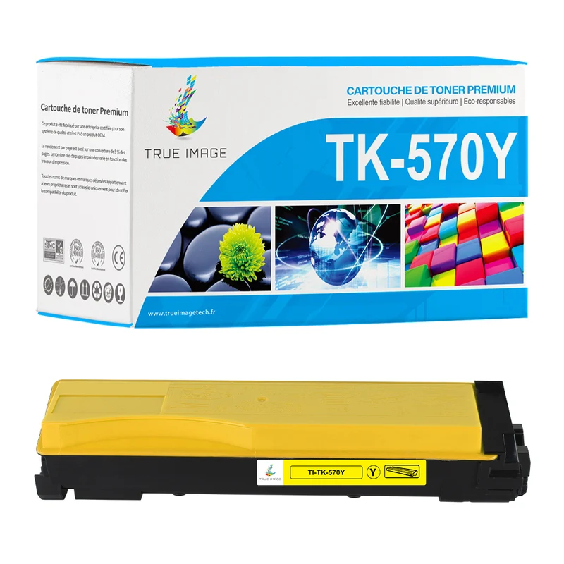 Toner Jaune Kyocera TK-570Y Compatible