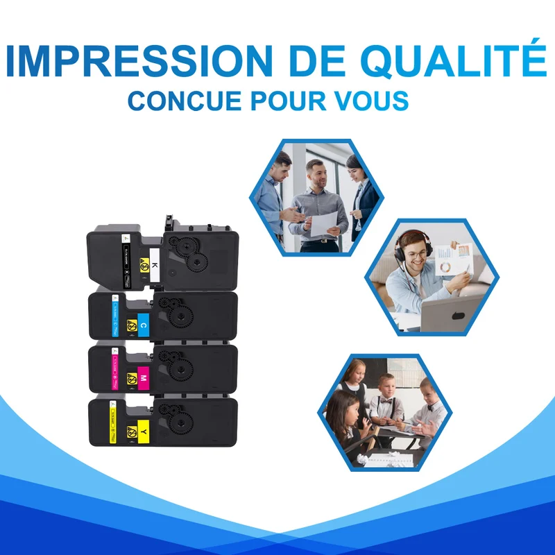 Kyocera ECOSYS MA2100 / PA2100 Toners Compatibles - TK5430 TK5440 Pack