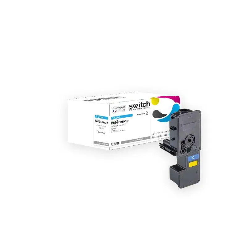 Kyocera Mita 5480 Toner Cyan compatible équivalent à 1T02YJCUT0, TK-5480 · Switch