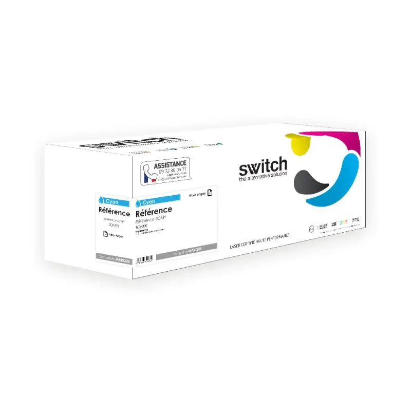Kyocera Mita 1T02Z7CNL0 Toner Cyan compatible · Switch