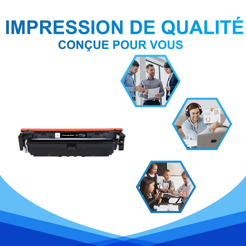 Toner Noir Canon 069 Compatible avec Puce 5094C002