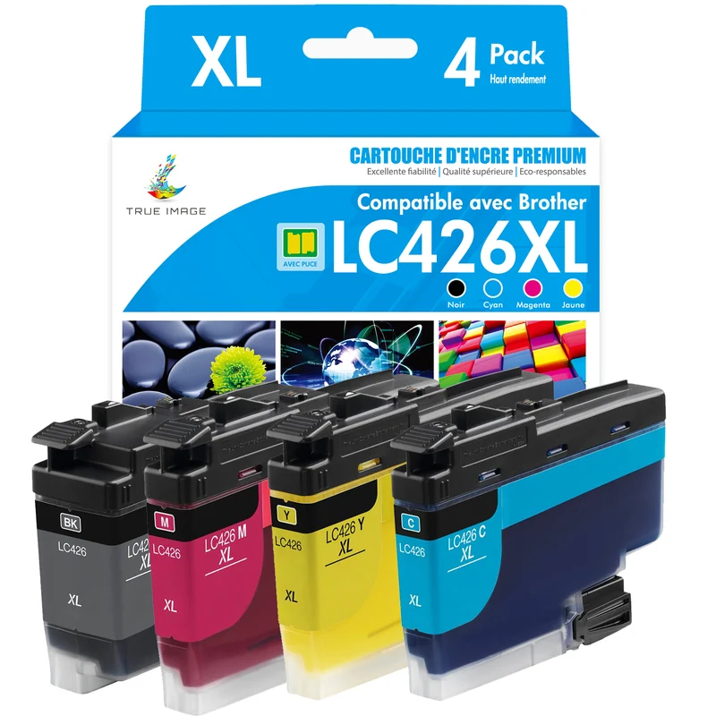 Brother MFC-J4340DW / J4340DWE cartouche d'encre compatible - LC426XL Pack 4 couleurs