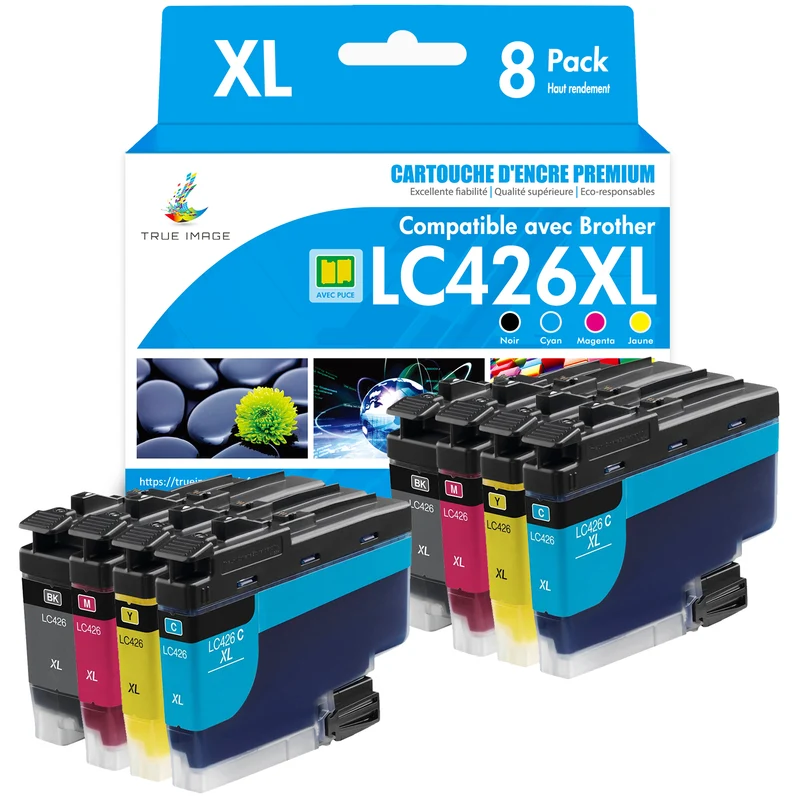 Brother MFC-J4340DW / J4340DWE cartouche d'encre compatible - LC426XL Pack 4 couleurs