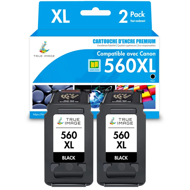 Compatible Canon PG-560XL Noir Cartouche d'encre