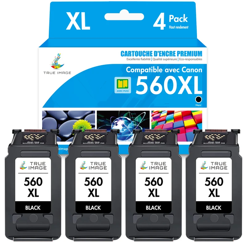 Compatible Canon PG-560XL Noir Cartouche d'encre