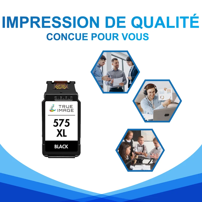 Compatible Canon PG-575 575XL Noir Cartouche d'encre