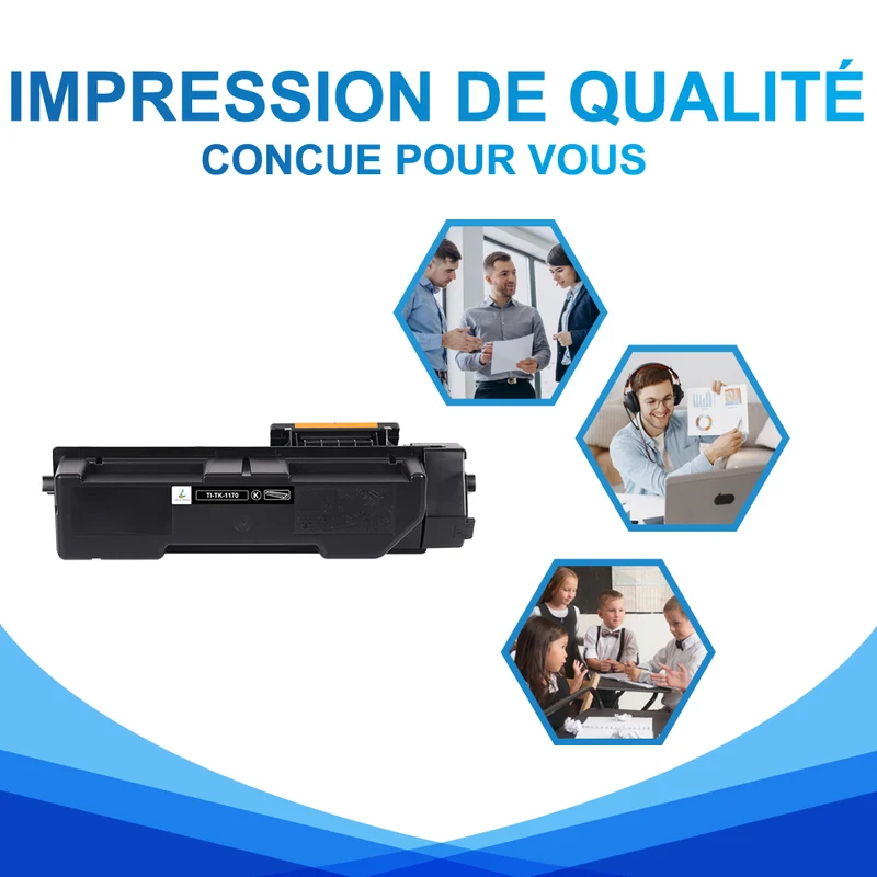 Toner Noir Kyocera TK-1170K Compatible
