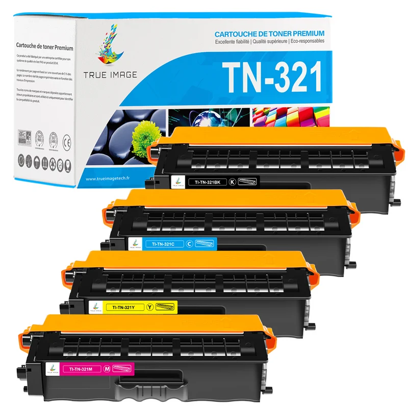 Multipack Brother TN321 CMYK Toners Compatibles
