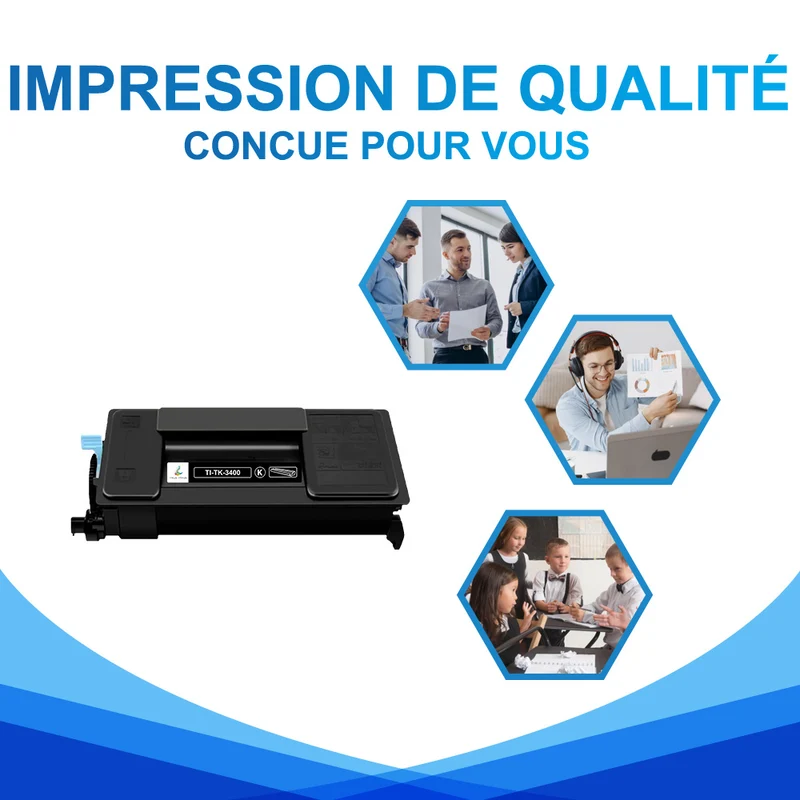 Toner Noir Kyocera TK-3400K Compatible