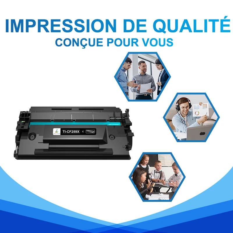 HP LaserJet Pro MFP M428 / M428fdw / M428fdn Toner compatible (Avec Puce)