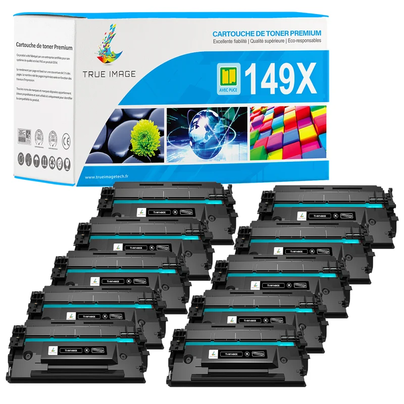 Compatible HP 149X W1490X Toner Noir (Avec Puce)